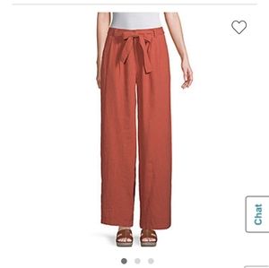 a.n.a Black Wide Leg Trousers with Bow